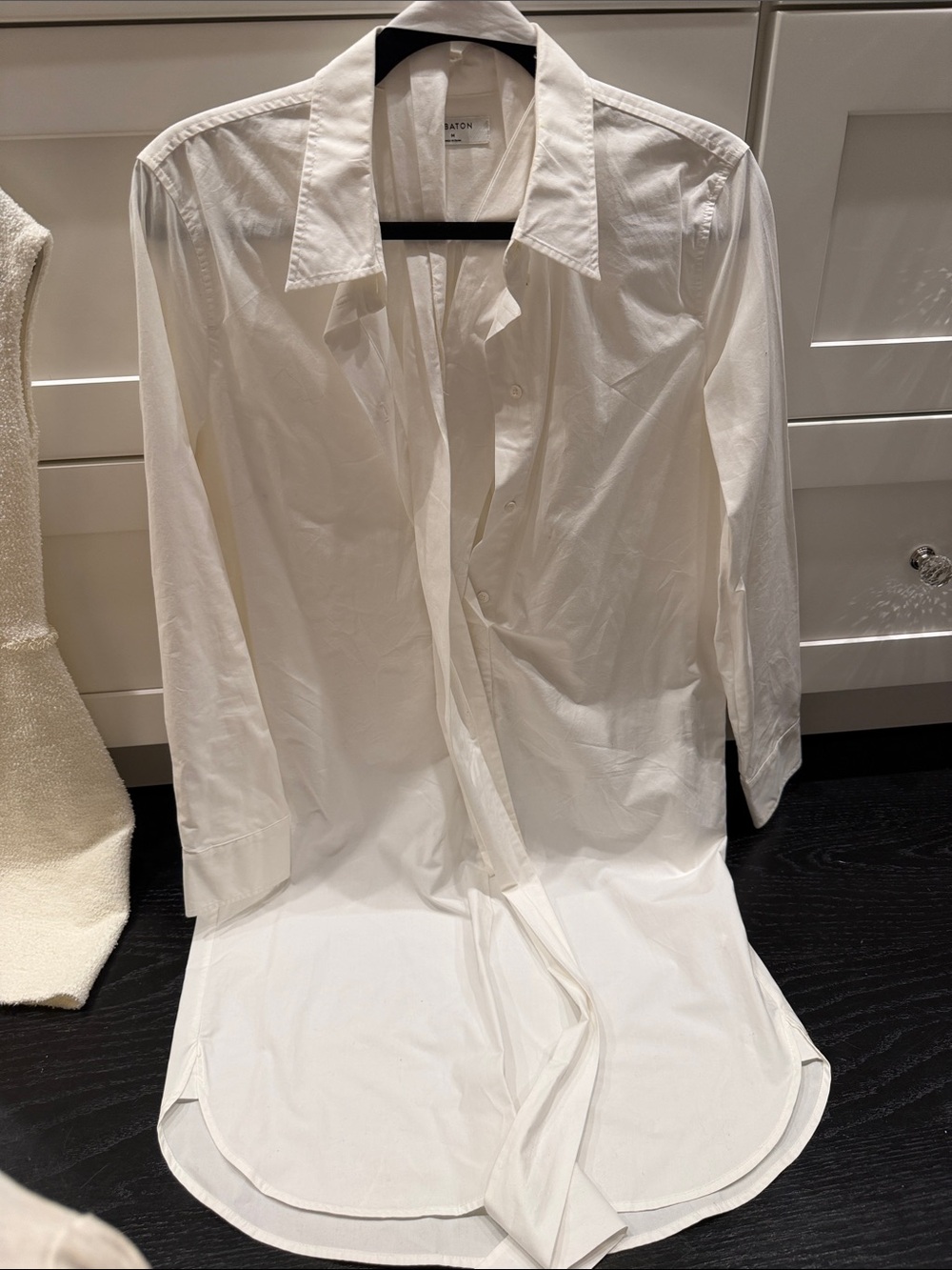Babaton White Men's Dress Shirt - Classic Button-Up